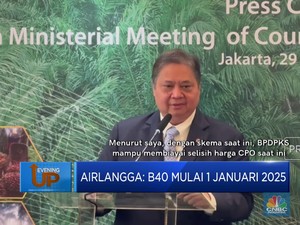 Video: Airlangga Pastikan Program Biodiesel B40 Mulai 1 Januari 2025
