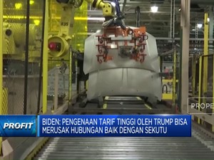  Biden Minta Trump Kaji Ulang Rencana Pengenaan Tarif Tinggi