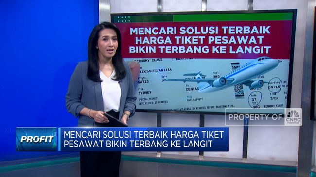 Video: Solusi Terbaik Saat Harga Tiket Pesawat Terbang ke Langit