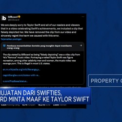 Video: Panen Hujatan Swifties, Billboard Minta Maaf ke Taylor Swift