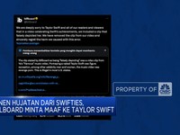 Video: Panen Hujatan Swifties, Billboard Minta Maaf ke Taylor Swift