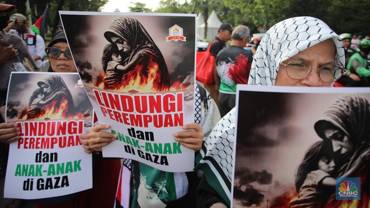 Gemuruh Suara Rakyat: Warga RI Serbu Kedubes AS, Desak Penangkapan Netanyahu!