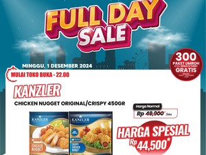 Diskon Besar Beli Nugget di Transmart Full Day Sale