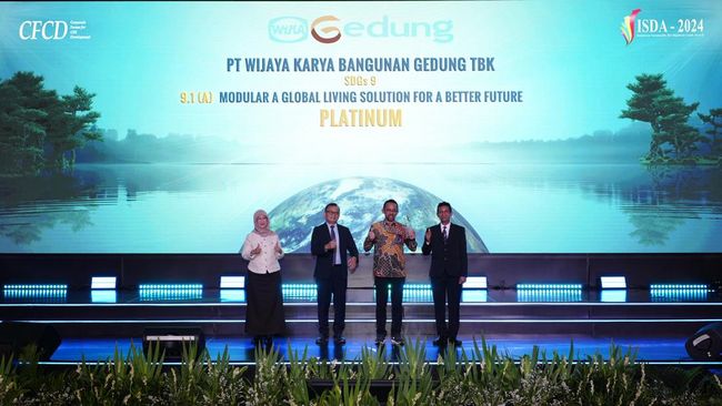 Punya Inovasi Modular, WIKA Gedung Raih ISDA 2024