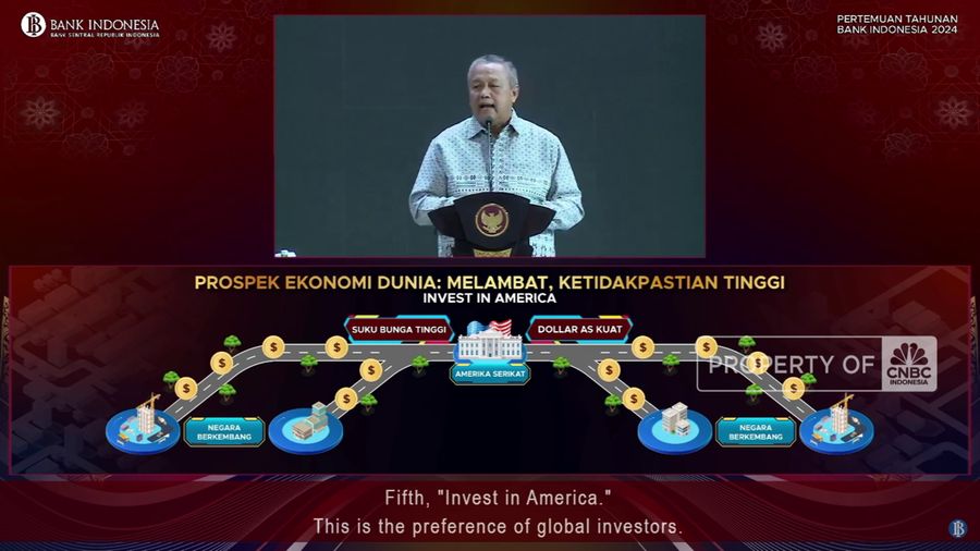 Dunia Bergejolak, Gubernur BI Sebut Ekonomi Global Melambat di 2025