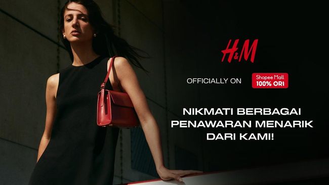 Resmi Hadir di Shopee Mall, HdanM Tebar Berbagai Promo Menarik