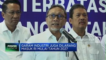 Video: Menko Zulhas: Indonesia Dilarang Impor Garam Konsumsi per 2025