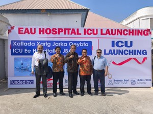 Indonesian AID Bangun ICU Pertama di East Africa University Hospital Somalia