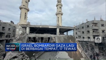 Video: Israel Bombardir Gaza Lagi di Berbagai Wilayah, 17 Tewas