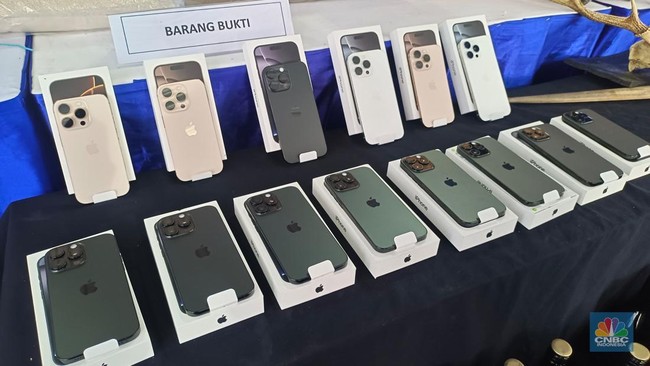 57 Ribu iPhone Ilegal China Disita Bareskrim, Nilainya Rp 225 Miliar