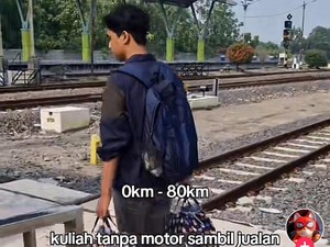 Perjuangan Mahasiswa ITS Jualan Nasi Ayam Geprek Tempuh Jarak 80 Km