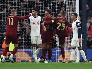 Liga Europa: Tottenham Vs Roma Sengit, Duel Tuntas 2-2