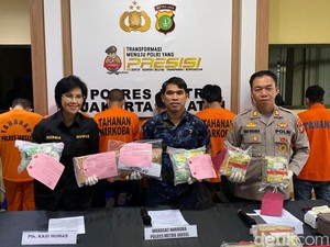 Polres Jaksel Ungkap Narkoba Rp 11,6 M Selama November, 7 Kurir Dibekuk
