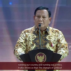 Video: Pidato Lengkap Prabowo di Pertemuan Tahunan Bank Indonesia
