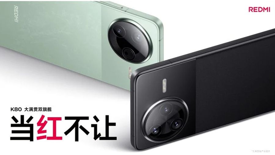 Redmi K80 meluncur di China. (via GizmoChina)