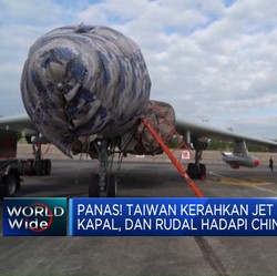 Video: Taiwan Panas! Kerahkan Jet Tempur, Kapal & Rudal Hadapi China
