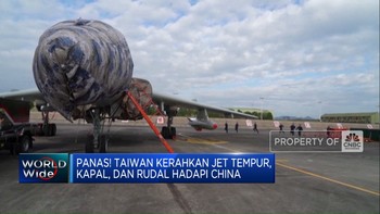 Video: Taiwan Panas! Kerahkan Jet Tempur, Kapal & Rudal Hadapi China