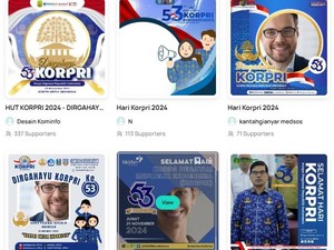 50 Twibbon HUT Korpri ke-53 Tahun 2024, Cara Pasang Foto dan Download-nya