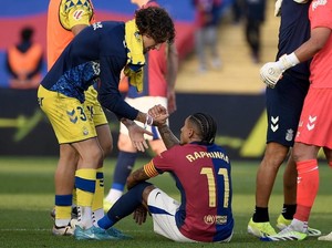 Las Palmas Beri Kado Pahit Ulang Tahun ke-125 Barcelona