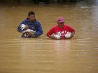 Horor! Tetangga RI Digulung Banjir Dahsyat, Kota-Kota 'Tenggelam'