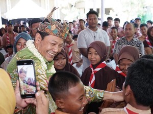 Meriahnya HUT SMPN 1 Jabon yang Dihadiri Plt Bupati Sidoarjo