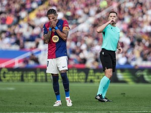 Barcelona Dipermalukan Las Palmas, Raphinha Marah