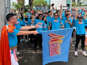Bank Mega Gelar FUN Walk 5K di Makassar, Grand Prize Rp 1 M