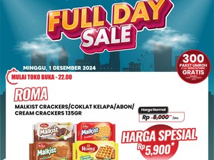 Belanja di Transmart Full Day Sale Murah Meriah, Biskuit Cuma Rp 5 Ribuan