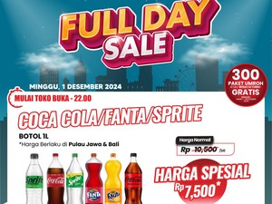 Aneka Minuman Ringan Didiskon Gede-gedean di Transmart Full Day Sale