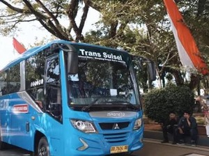 Bus Trans Sulsel Layani 42.014 Penumpang Selama 6 Bulan Secara Gratis