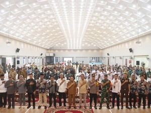 300 Personel Gabungan Amankan Pleno di Inhil