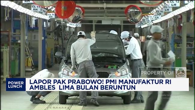 Video: Lapor Pak Prabowo! PMI Manufaktur RI Ambruk 5 Bulan Beruntun