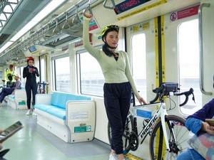 17 Stasiun LRT Jabodebek dengan CCTV di Area Parkir Sepeda