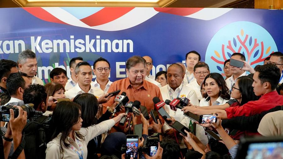 Menteri Koordinator Bidang Perekonomian Airlangga Hartarto, hadir dalam Rapimnas KADIN 2024. (Dok. Kemenko Perekonomian)