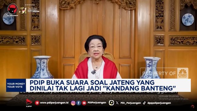 Video: PDIP Soal Jateng Yang Dinilai Tak Lagi Jadi "Kandang Banteng"