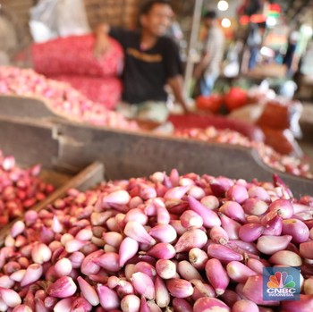 Gegara Bawang Merah Meroket 24,87%, Inflasi RI November 2024 Terbang