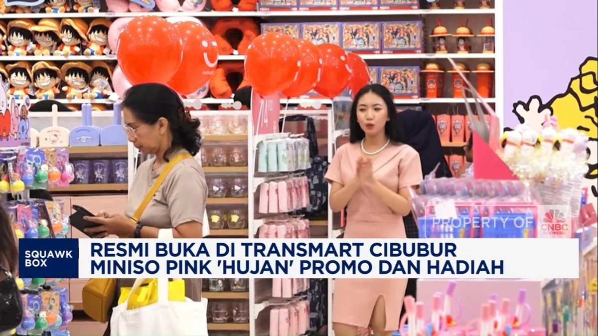 Miniso Pink Meluncur di Transmart Cibubur: Nikmati Hujan Diskon Menarik!