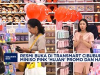 Video: Resmi Buka di Transmart Cibubur, Miniso Pink 'Hujan' Promo