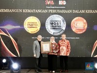 Mantap! TASPEN Raih 'The Most Trusted Company' 2024