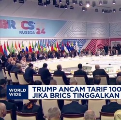 Video: Trump Ancam Tarif 100% Jika BRICS Tinggalkan Dolar AS