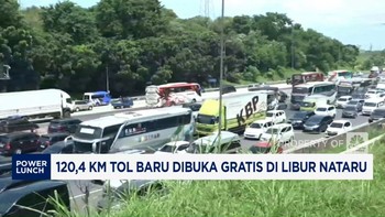 Video: 120,4 KM Tol Baru Dibuka Gratis di Libur Nataru