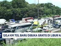 Video: 120,4 KM Tol Baru Dibuka Gratis di Libur Nataru