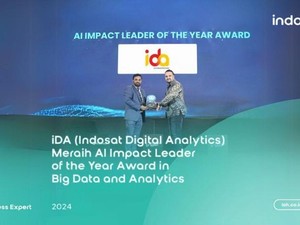 Dorong Transformasi Digital, iDA Indosat Raih AI Impact Leader of the Year