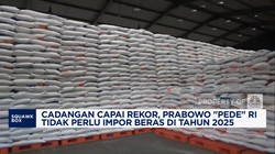 Video: Cadangan Capai Rekor, Prabowo 