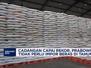 Video: Cadangan Capai Rekor, Prabowo