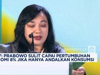 Video:INDEF: Prabowo Sulit Capai Pertumbuhan 8% Jika Andalkan Konsumsi