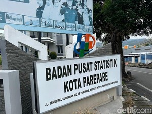 Inflasi Parepare 1,38% di November 2024, Dipicu Harga Emas-Parkir