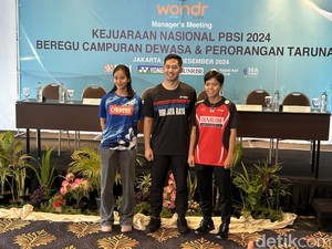 Pasangan Jadi Lawan di Kejurnas 2024: Fadia Vs Lanny, Sabar Vs Reza