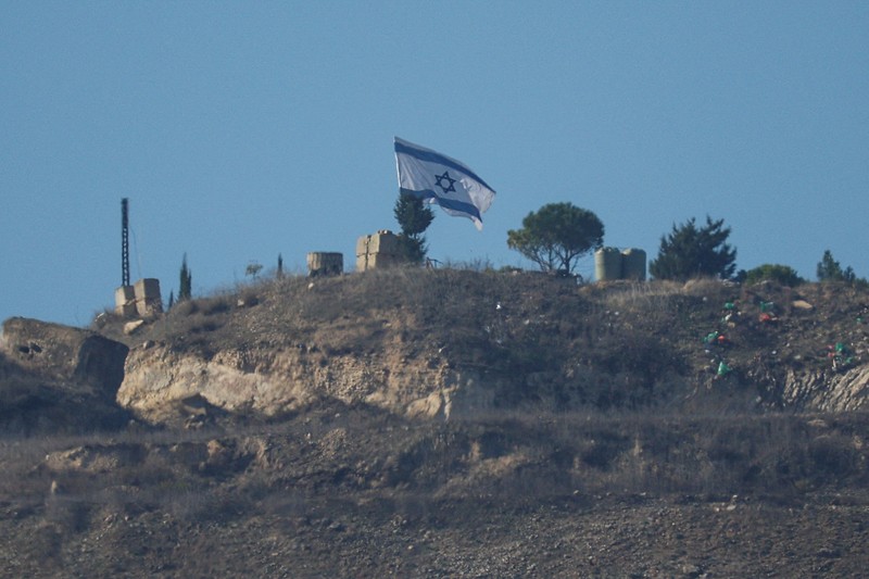 Kondisi bangunan-bangunan terlihat hancur di Lebanon yang berbatasan dengan Metula, Israel Utara, Selasa (3/12/2024). (REUTERS/Stoyan Nenov) Kondisi bangunan-bangunan terlihat hancur di Lebanon yang berbatasan dengan Metula, Israel Utara, Selasa (3/12/2024). (REUTERS/Stoyan Nenov)