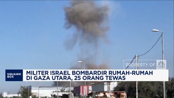 Video: Israel Bombardir Rumah-Rumah di Gaza Utara, 25 Orang Tewas